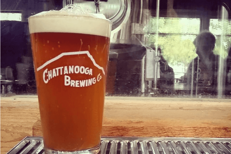 Grab a beer at this local brewery! Beer at Chattanooga Brewing Co.