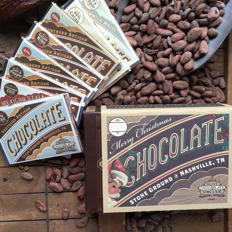 Olive & Sinclair 8 bars for Christmas