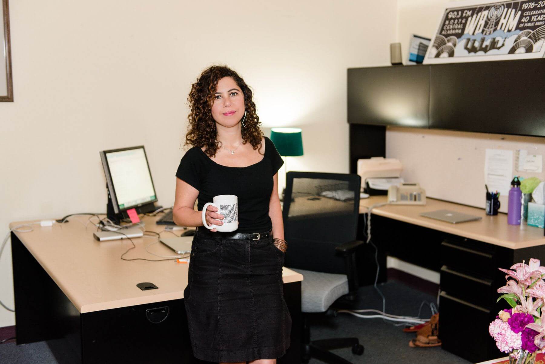 "We do the stories that have impact, stories that make you feel a little bit smarter, stories that take you to a place you ordinarily might not have gone, stories that make it hard to turn off your radio," says Gigi. "The driveway moment struggle is real!"