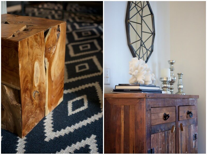 wooden elements