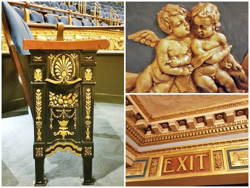 The gorgeous details at the newly restored Lyric Theatre Lyric Theatre