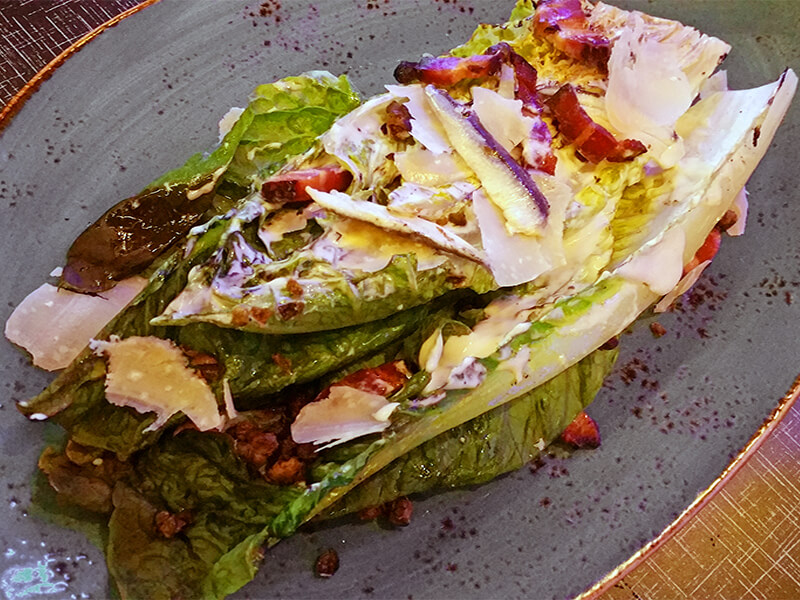This delicious creation will have you eating an entire head of lettuce! Sky Castle