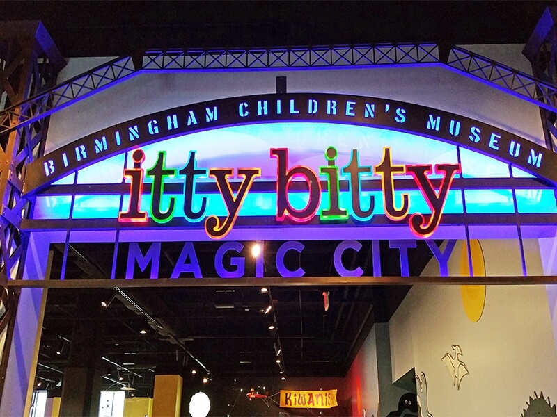 The Itty Bitty Magic City at the McWane Science Center Itty Bitty Magic City