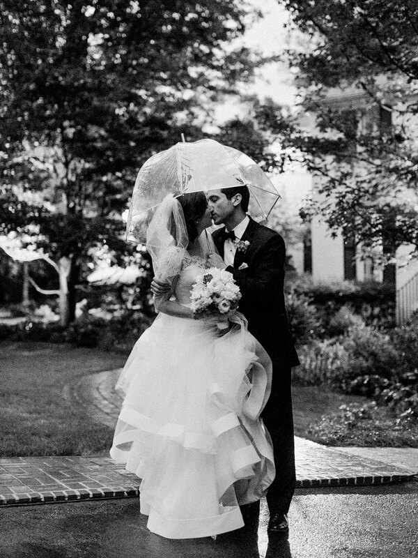 wedding kiss