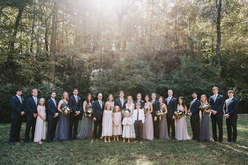 The wedding party