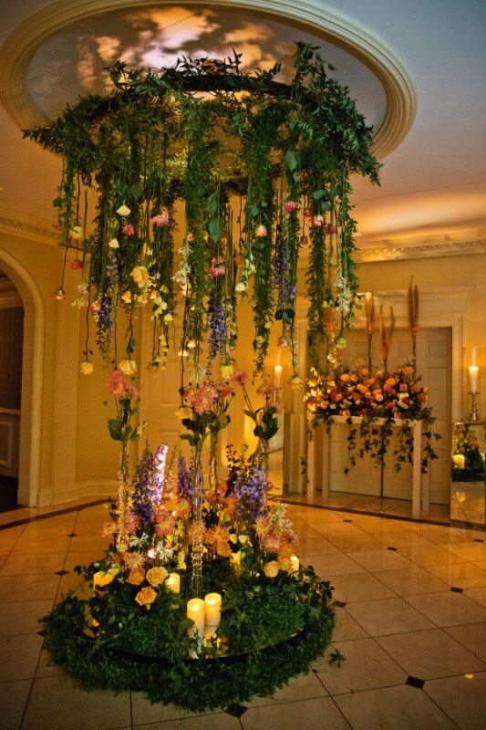 dramatic florals