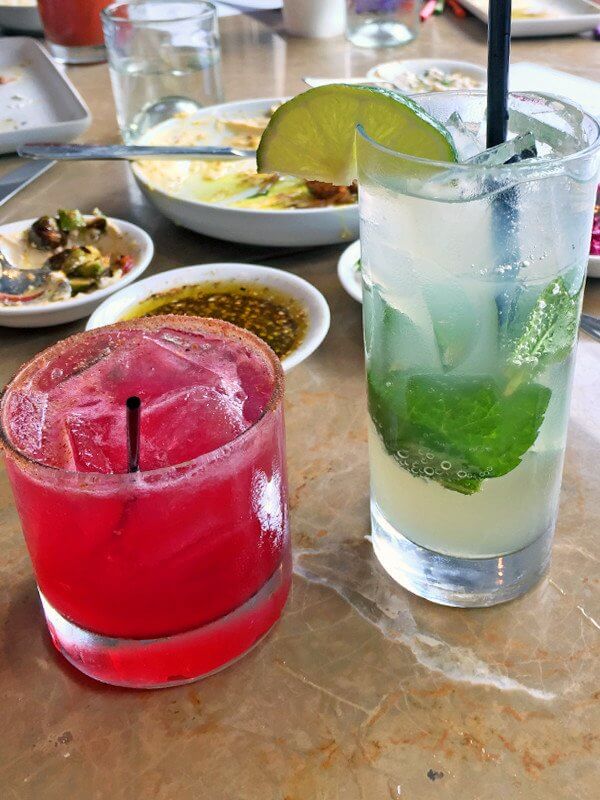 Cocktails at Shaya