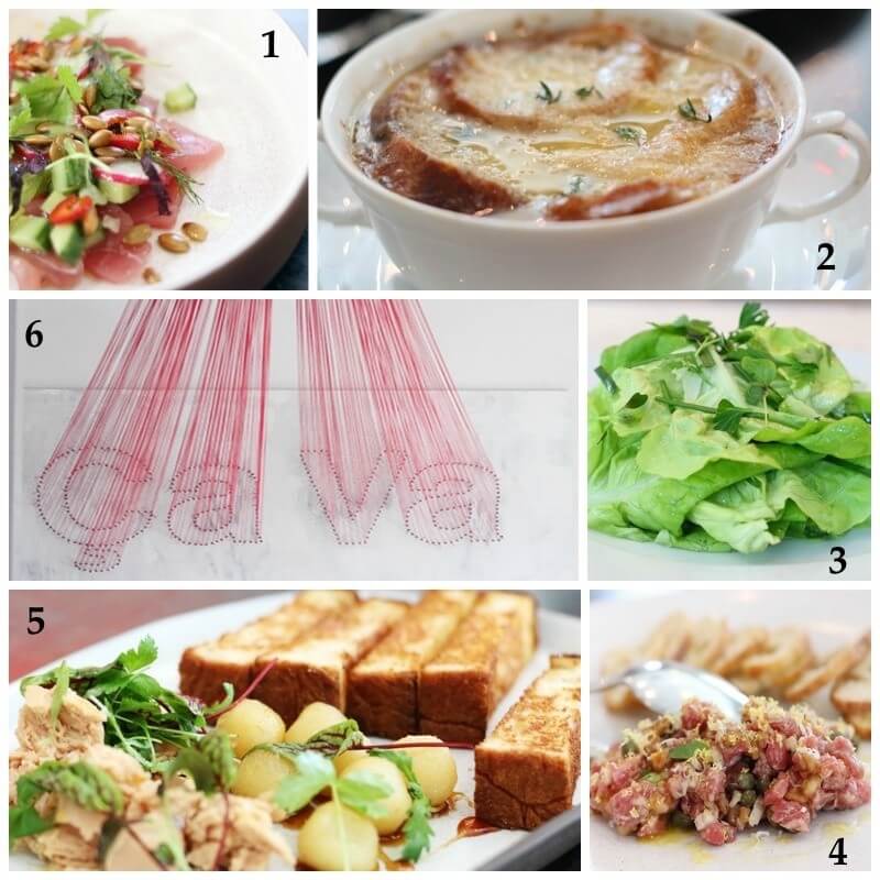 StyleBlueprint's Le Sel food collage