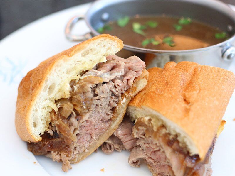The Le Sel French Dip Sandwich