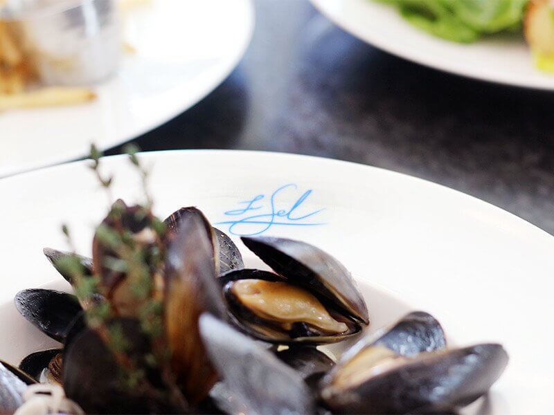The mussels at Le Sel