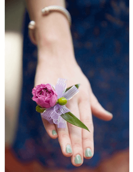 rose ring corsage