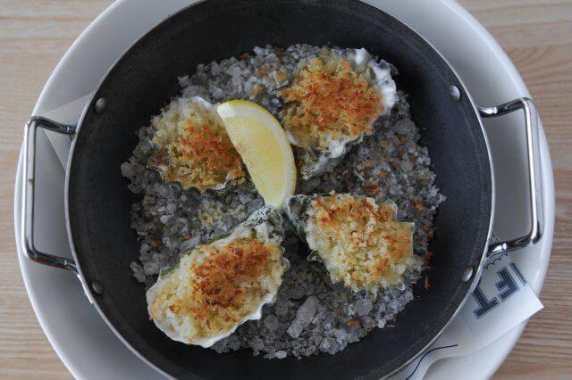 Pretty much anything is good dipped in garlic butter. Am I right?! DriftFishHouse_WoodRoastedOysters