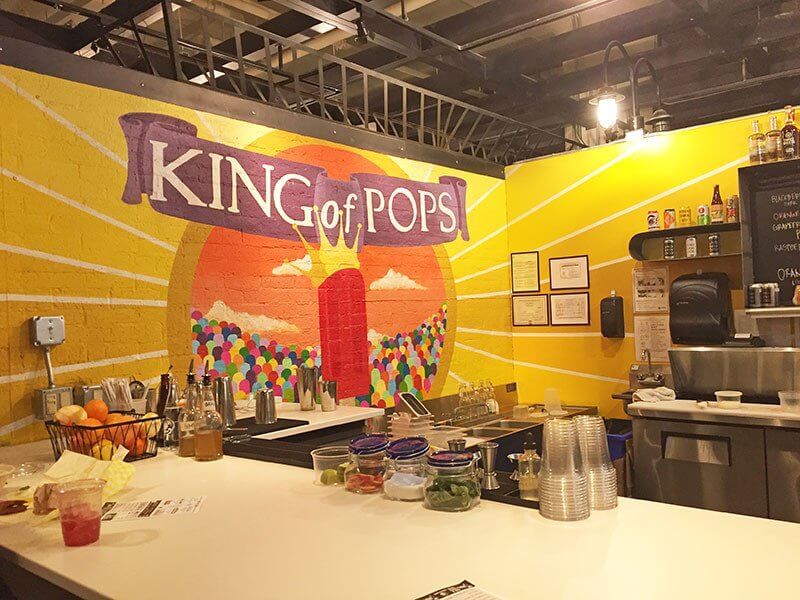 We love King of Pops' salted chocolate flavor. StyleBlueprint Atlanta Ponce City Market King of Pops