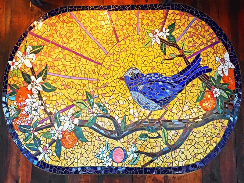 Ria's Bluebird mosaic