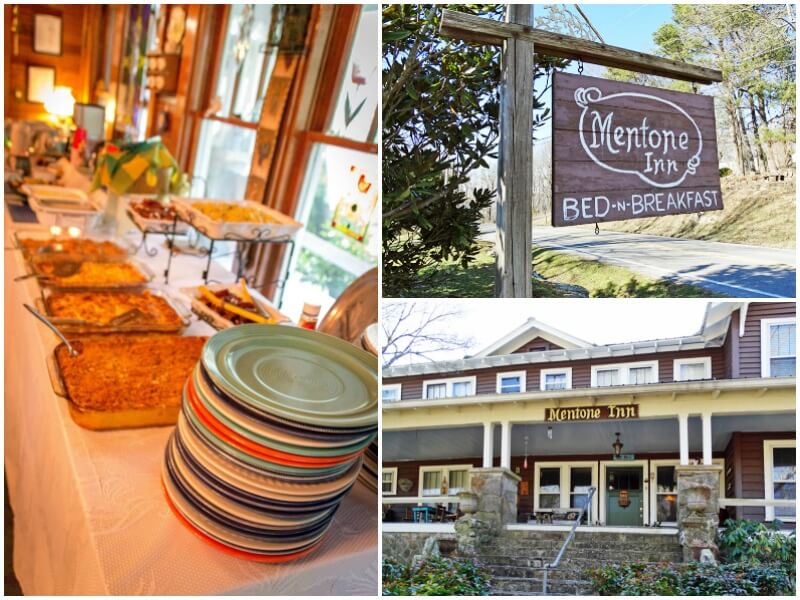 Vignettes from the Mentone Inn | buffet image: Cynthia Stinson of the Mentone Inn Mentone Inn