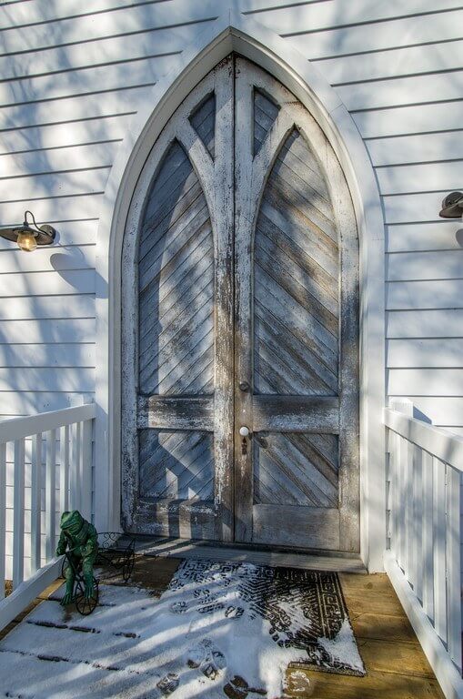 Now those are some doors! In-law suite design design, doors