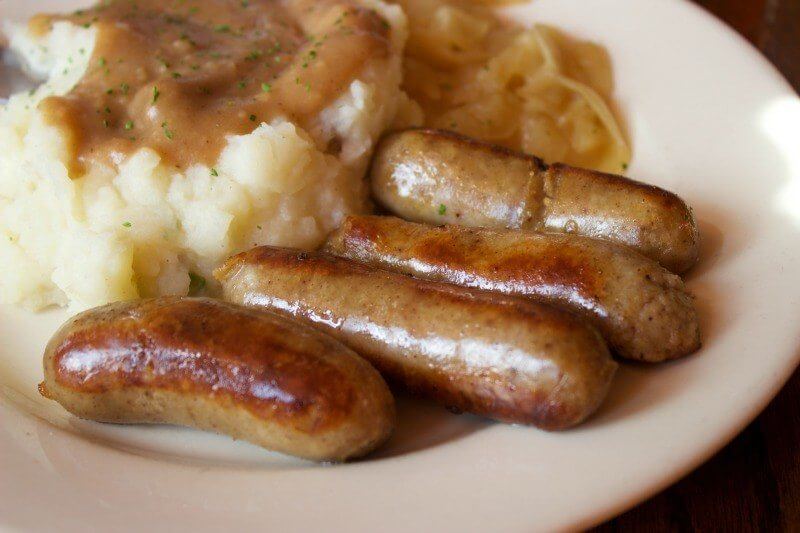 Bangers and Mash The Irish Rover