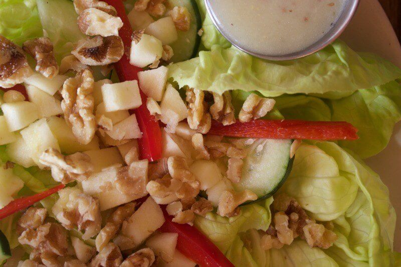 One of six yummy salads on the menu The Irish Rover