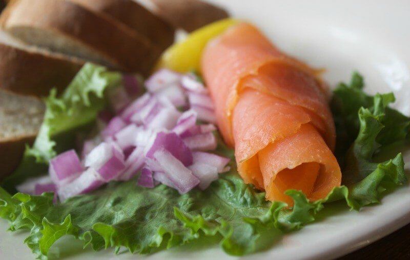 smoked salmon The Irish Rover