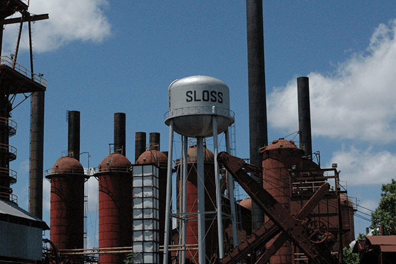 Sloss Furnaces is the setting for the Sloss Music & Arts Fest. Sloss Furnaces is the setting for the Sloss Music & Arts Fest.