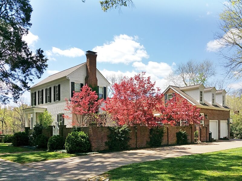 In their sixth generation in Mooresville, the McCrarys gave the family home to their son and needed a new home of their own. So they commissioned Frank Nola of Huntsville to create a home for them. Built in 2005, the McCrary home was designed to evoke the charm of town's historic architecture with today's modern comforts. 