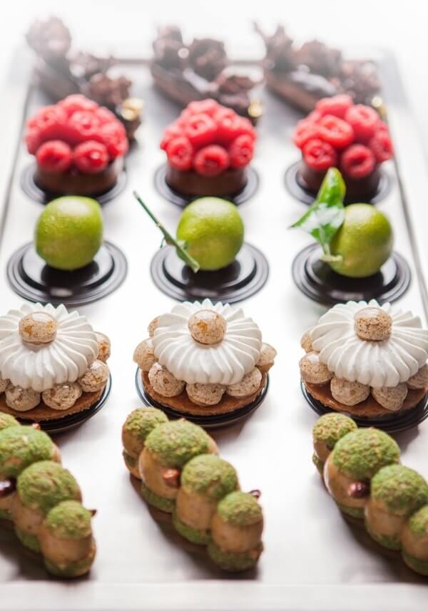 Pastries from Le Meurice hotel | Image: Pierre Monetta