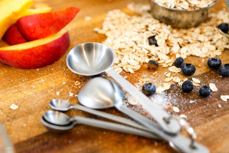 All of the ingredients for a delicious summer recipe! 