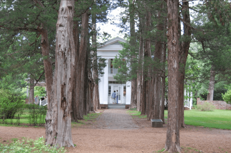 Rowan Oak, William Faulkner's home in Oxford.