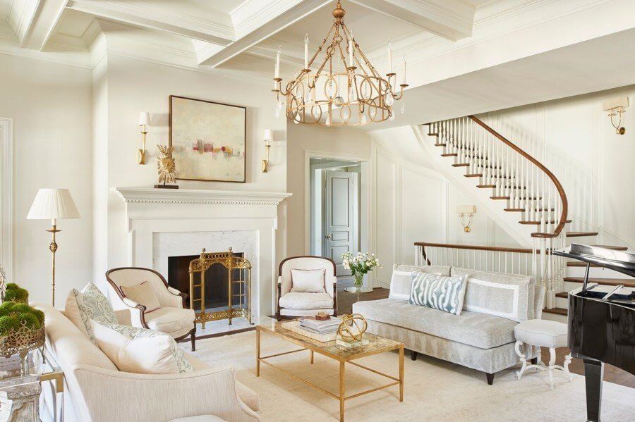Modern Elements + Beautiful Antiques = an AMAZING Home!