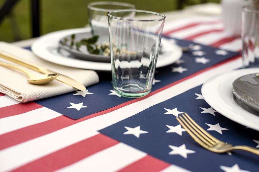 Get festive with your table decorations! 