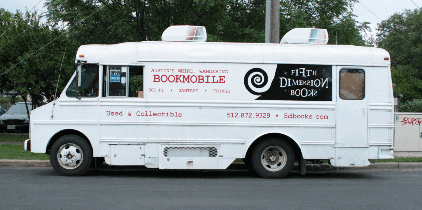 Attention: bibliophiles These southern mobile truck businesses are selling the strangest things