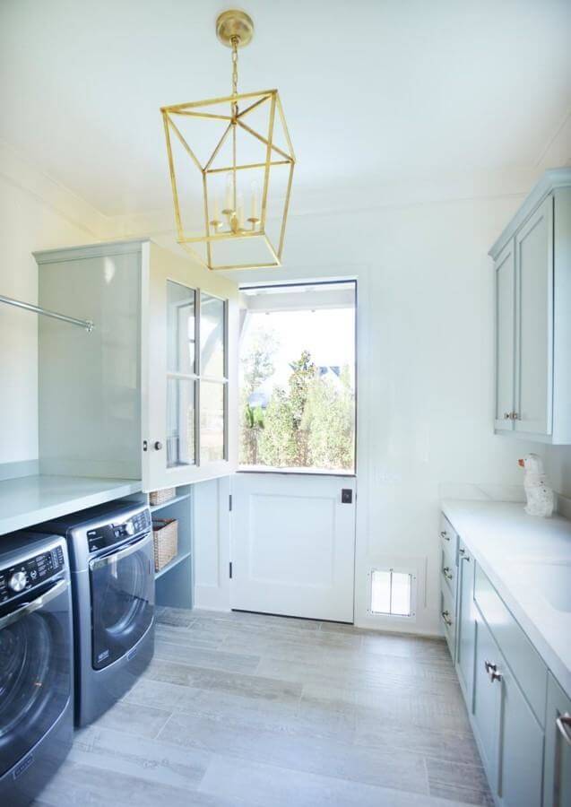 A dream laundry room in a newly constructed home! 