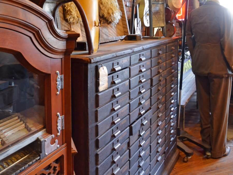 This beautiful wood cabinet with drawers is the perfect treasure for your home!