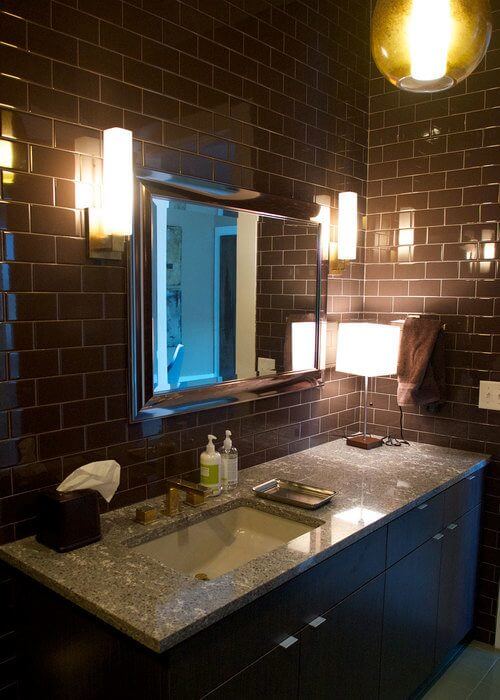 The bathroom is luxurious and accommodating. The bathroom is luxurious and accommodating.