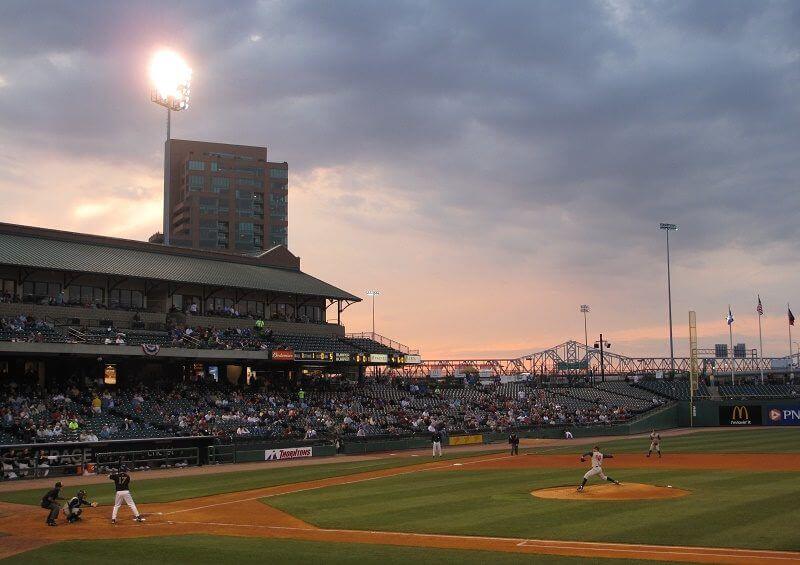 Gorgeous sunset Date night on a budget in Louisville