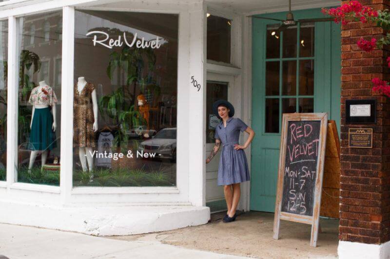 e heart of Downtown Memphis’ South Main Historical District, Red Velvet Vintage is adjacent to fun restaurants, bars, and boutiques and fits right in with the neighborhood’s cool vintage vibe.