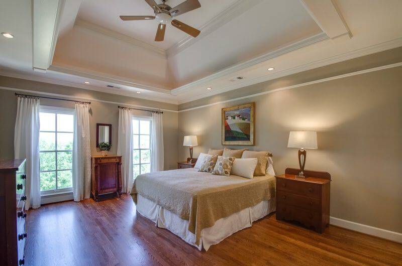 The upstairs bedrooms feature vaulted ceilings, plenty of natural light and beautiful hardwoods that create a warm space to lay your head.