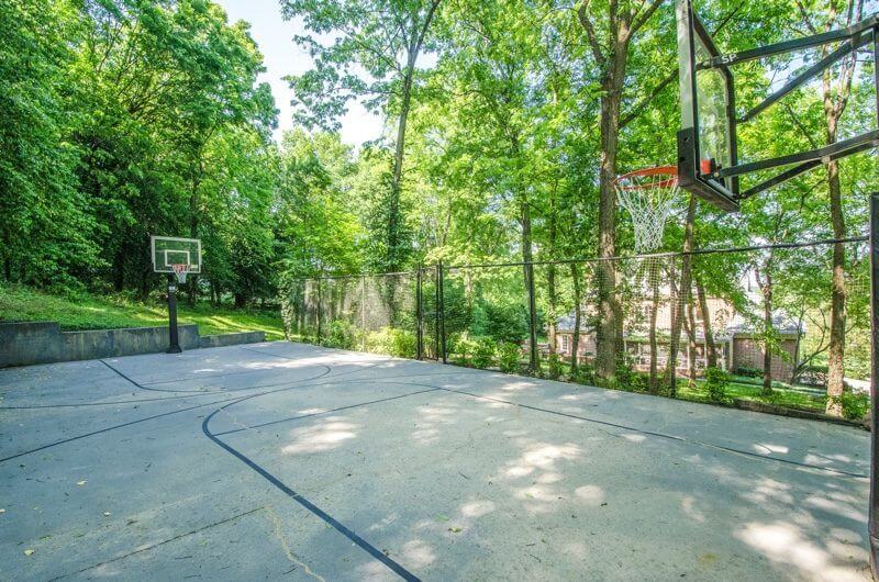 How about a friendly game of one-on-one right in your own back yard?