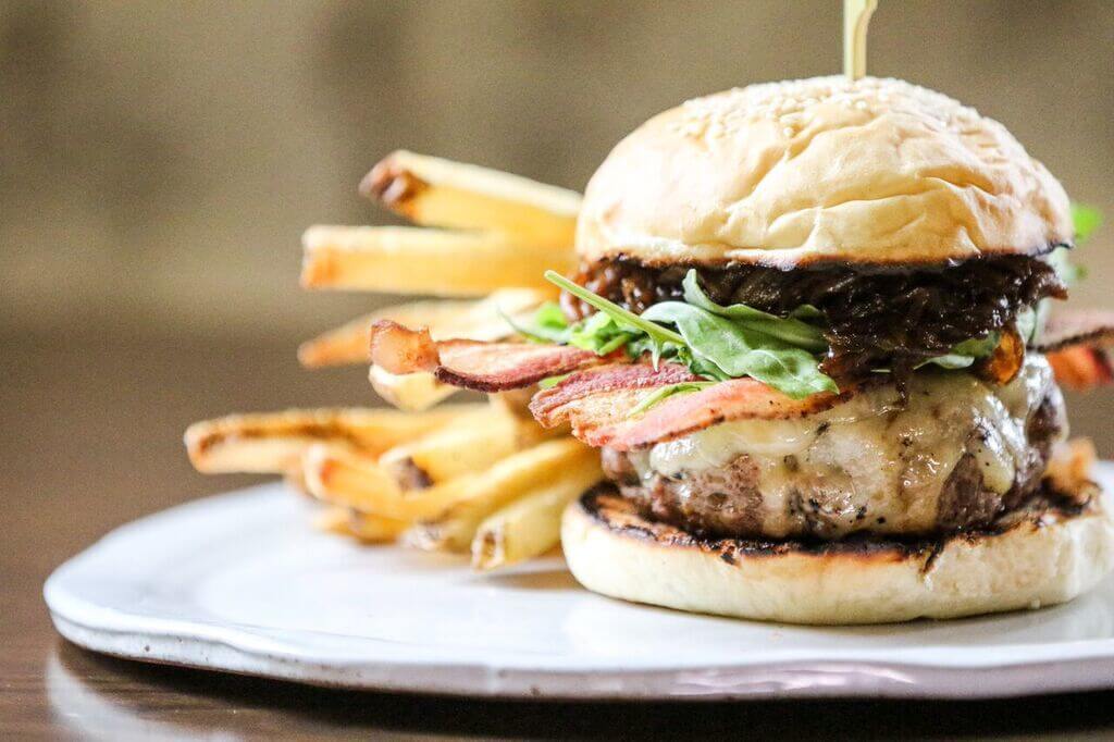 The original brisket burger at Acre | Image: Eric Savage The original brisket burger at Acre | Image: Eric Savage