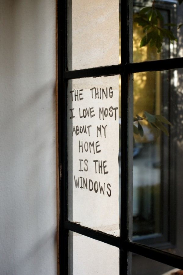 "The windows are definitely my favorite thing about the home,” says Caroline. “I love bright rooms!”