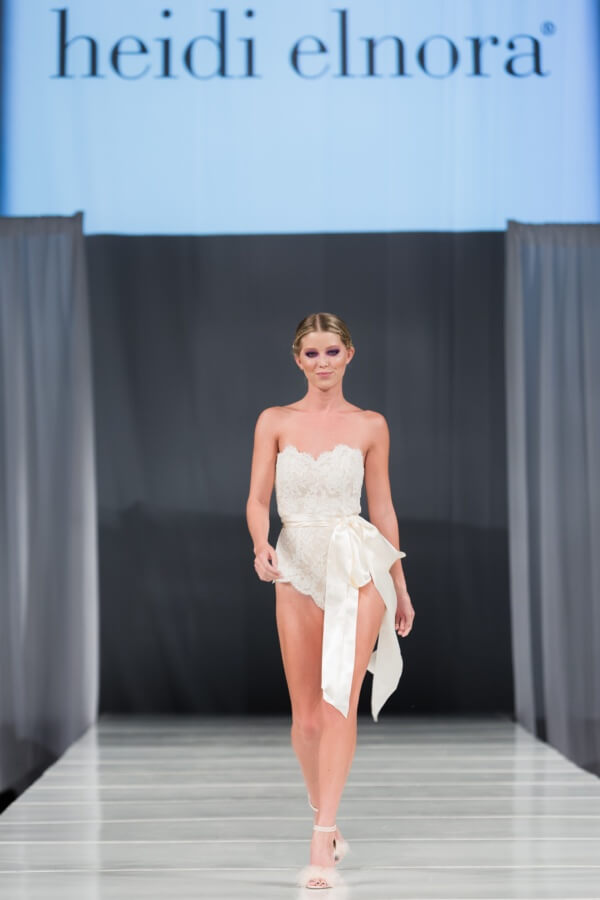 Vestavia native and current Victoria Secret Pink model Baskin Champion opened Heidi's headlining show at Birmingham Fashion Week 2016.