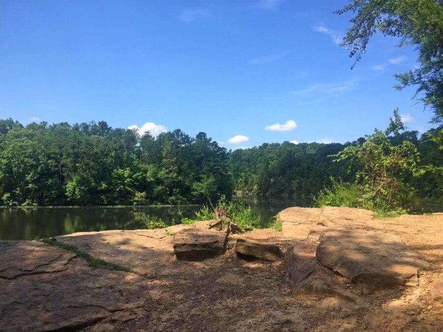Nothing says serenity quite like Lake Nicol on a sunny, Tuscaloosa day. 