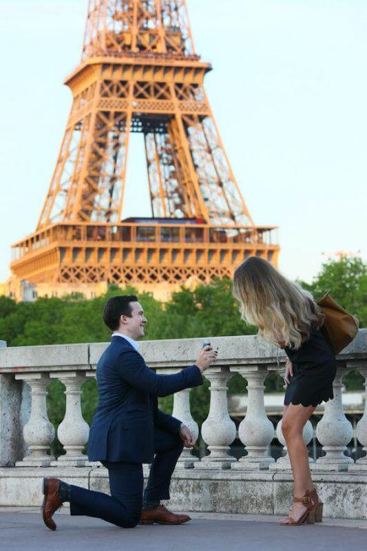 John surprised Lauren with a trip to Paris...and a proposal!