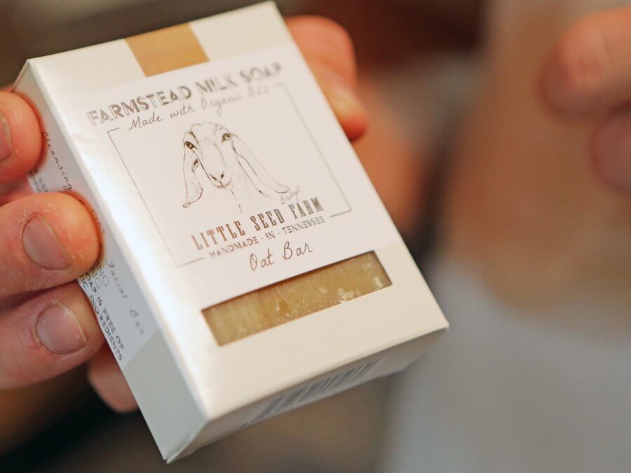 Learn about Little Seed Farm and the art of soap making! 