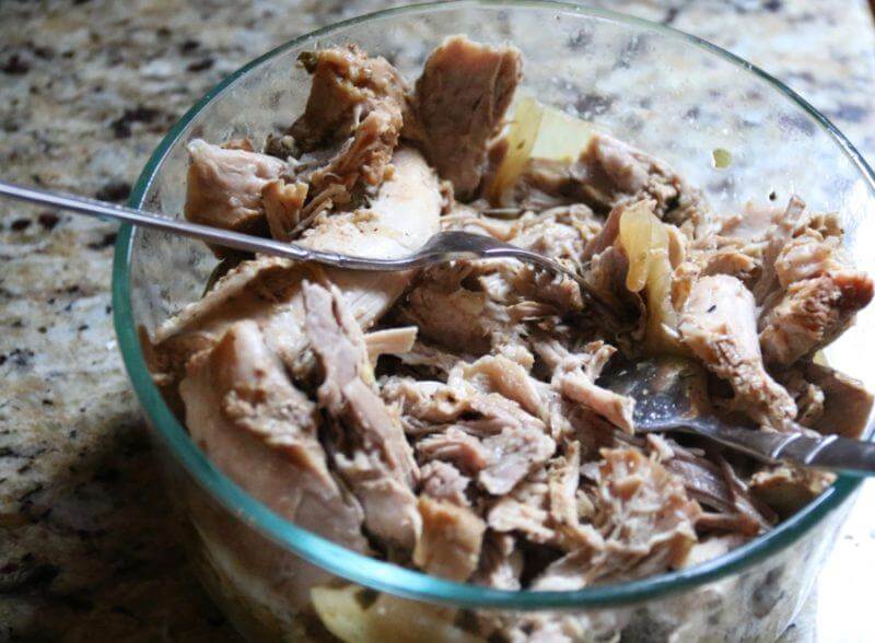 Cuban Pork cooked in the slow cooker