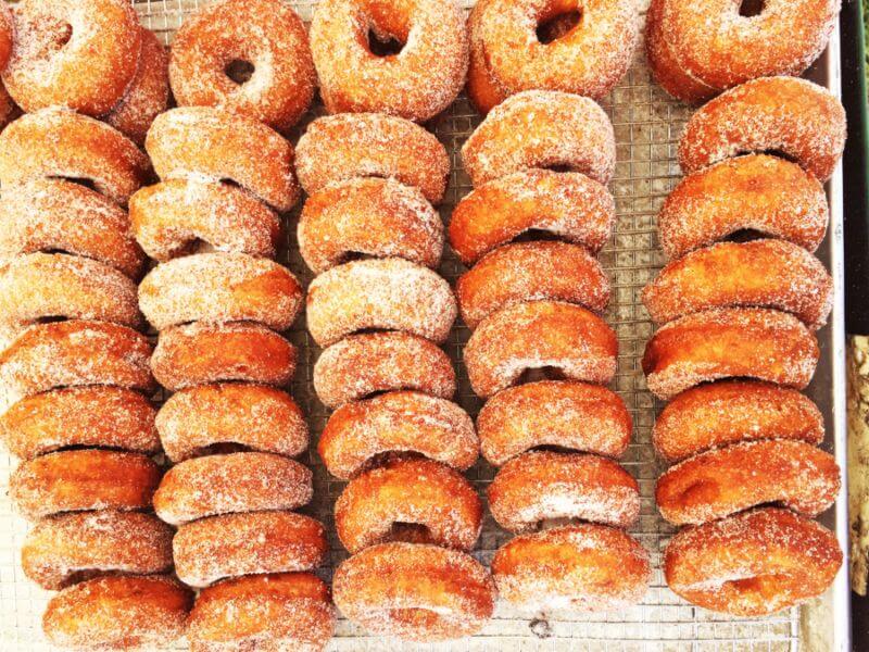 Faddy's doughnuts at Brimfield Antique Show Faddy's doughnuts at Brimfield Antique Show