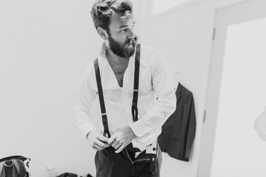 Matthew's pompadour and popped collar are a foreshadowing of his stylish moves on the dance floor.