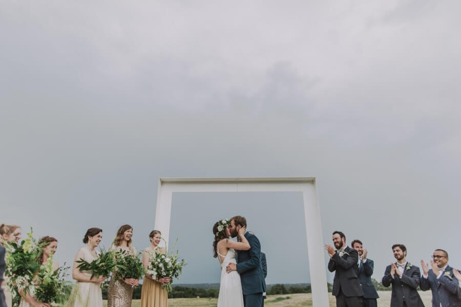 You may kiss the bride!