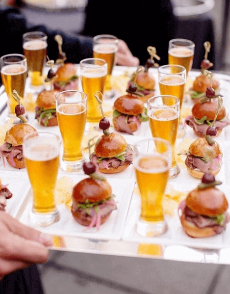 The Changing Room offers a new way to serve up burgers and beer with these tasty sliders.