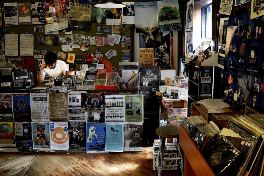 Go-to spot for new and preloved music! 